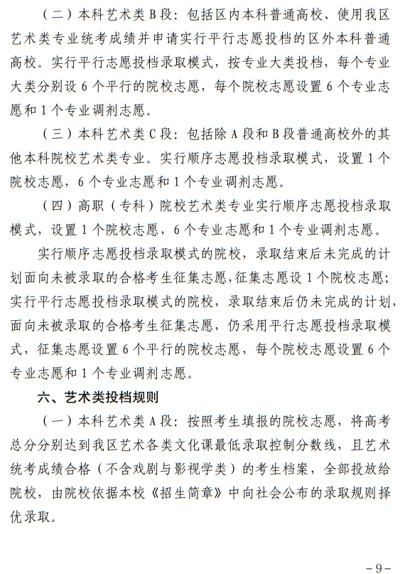寧夏：關(guān)于做好我區(qū)2023年普通高校藝術(shù)類專業(yè)招生工作的通知