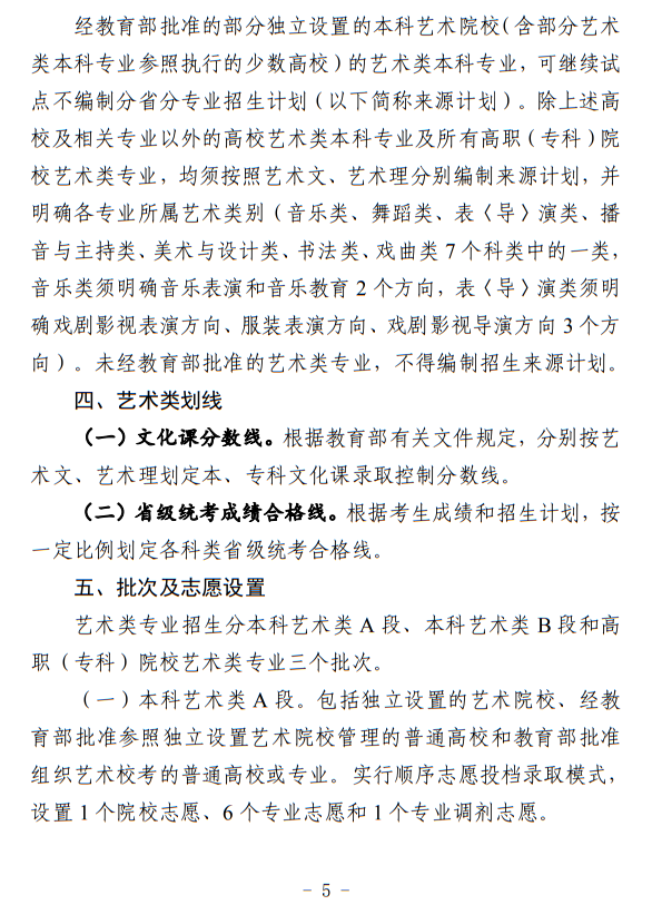 寧夏：關(guān)于做好我區(qū)2024年普通高等學(xué)校藝術(shù)類專業(yè)考試招生工作的通知