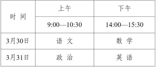 江蘇：2024年普通高等學校運動訓練、武術與民族傳統(tǒng)體育專業(yè)招生文化考試考前提醒