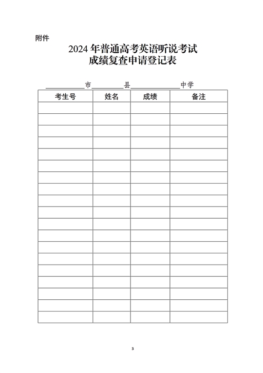關(guān)于廣東省2024年普通高考英語聽說考試成績發(fā)布有關(guān)事宜的通知