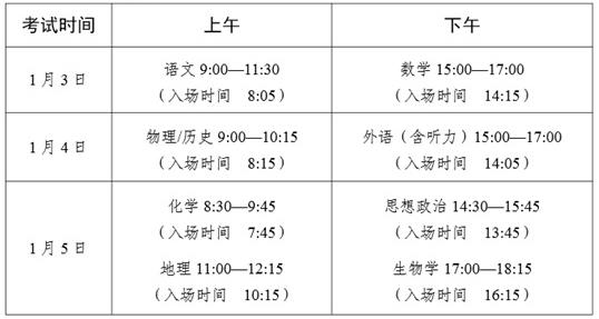 寧夏：2025年高考綜合改革適應性演練測試溫馨提示