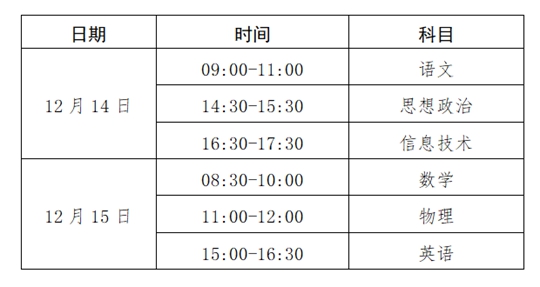 2024年下半年廣西普通高中學業(yè)水平合格性考試溫馨提醒
