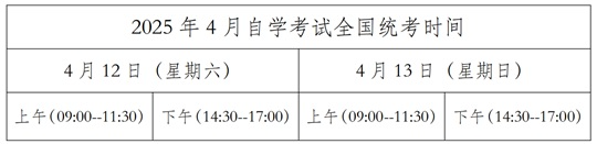 關于黑龍江省2025年4月高等教育自學考試注冊報考相關工作的通知