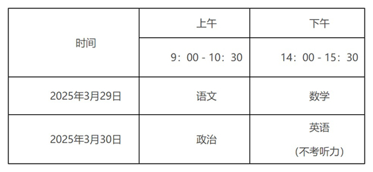 江西省2025年普通高校體育單招文化考試江西科技師范大學(xué)考點(diǎn)溫馨提示