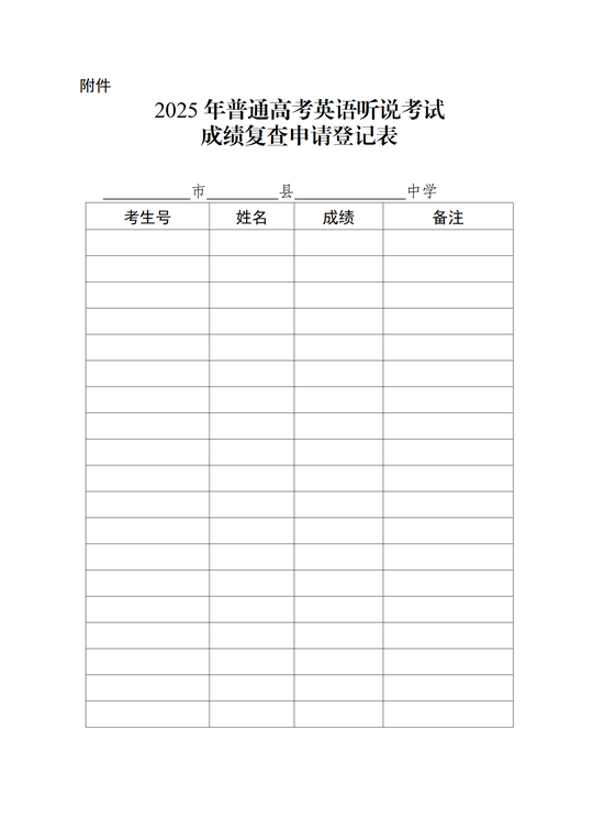 關(guān)于廣東省2025年普通高考英語聽說考試成績發(fā)布有關(guān)事宜的通知