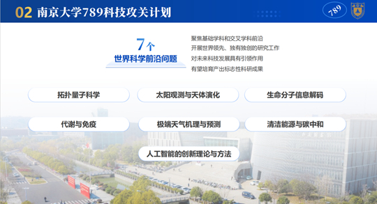 南京大學(xué)發(fā)布“789科技攻關(guān)計(jì)劃”！
