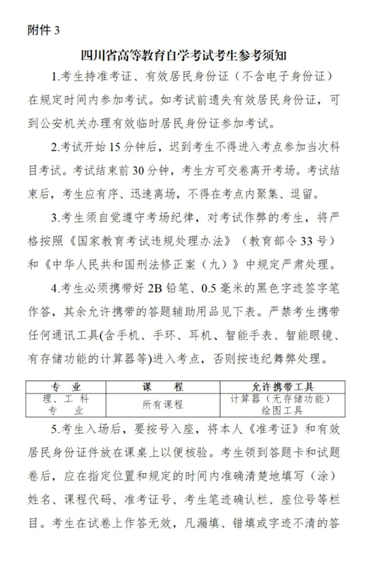 2025年下半年四川省高等教育自學(xué)考試新生注冊及課程報考通告